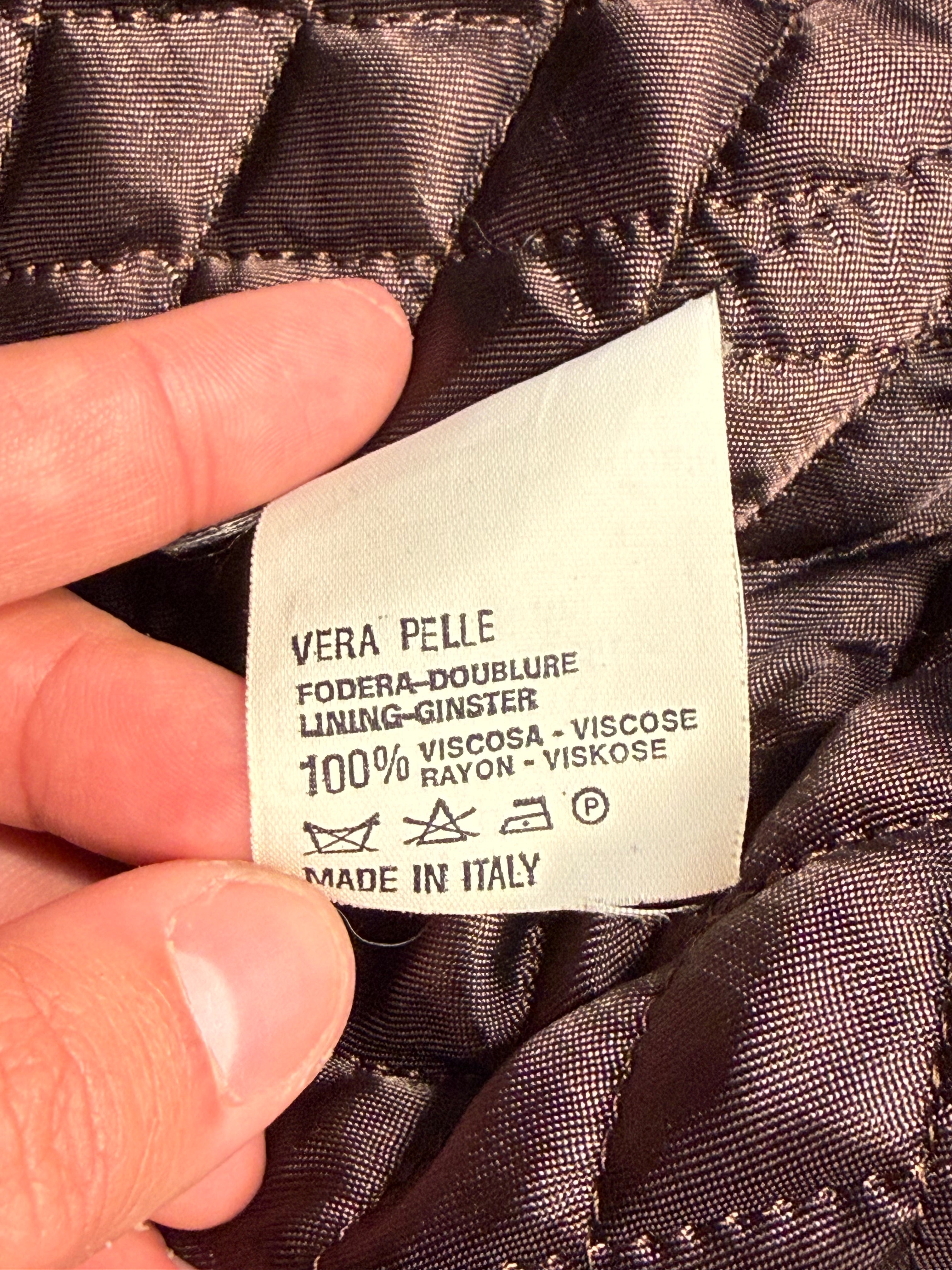 Vintage Lederjacke 90er | Vintage Leather Jacket 90's | M