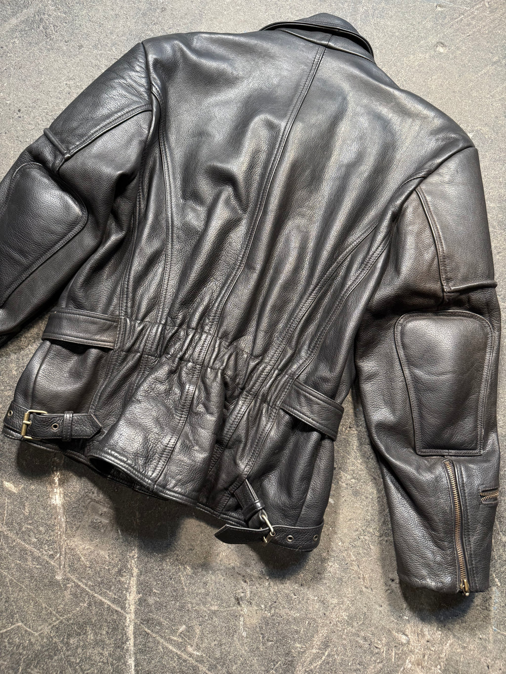 Vintage Held Lederjacke 90er | Vintage Leather Jacket 90's | M