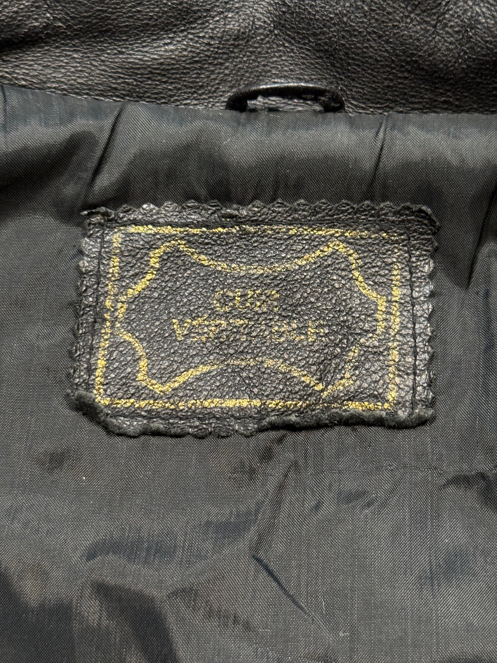 Vintage Aviator Lederjacke 80er | Vintage Leather Jacket 80's | L