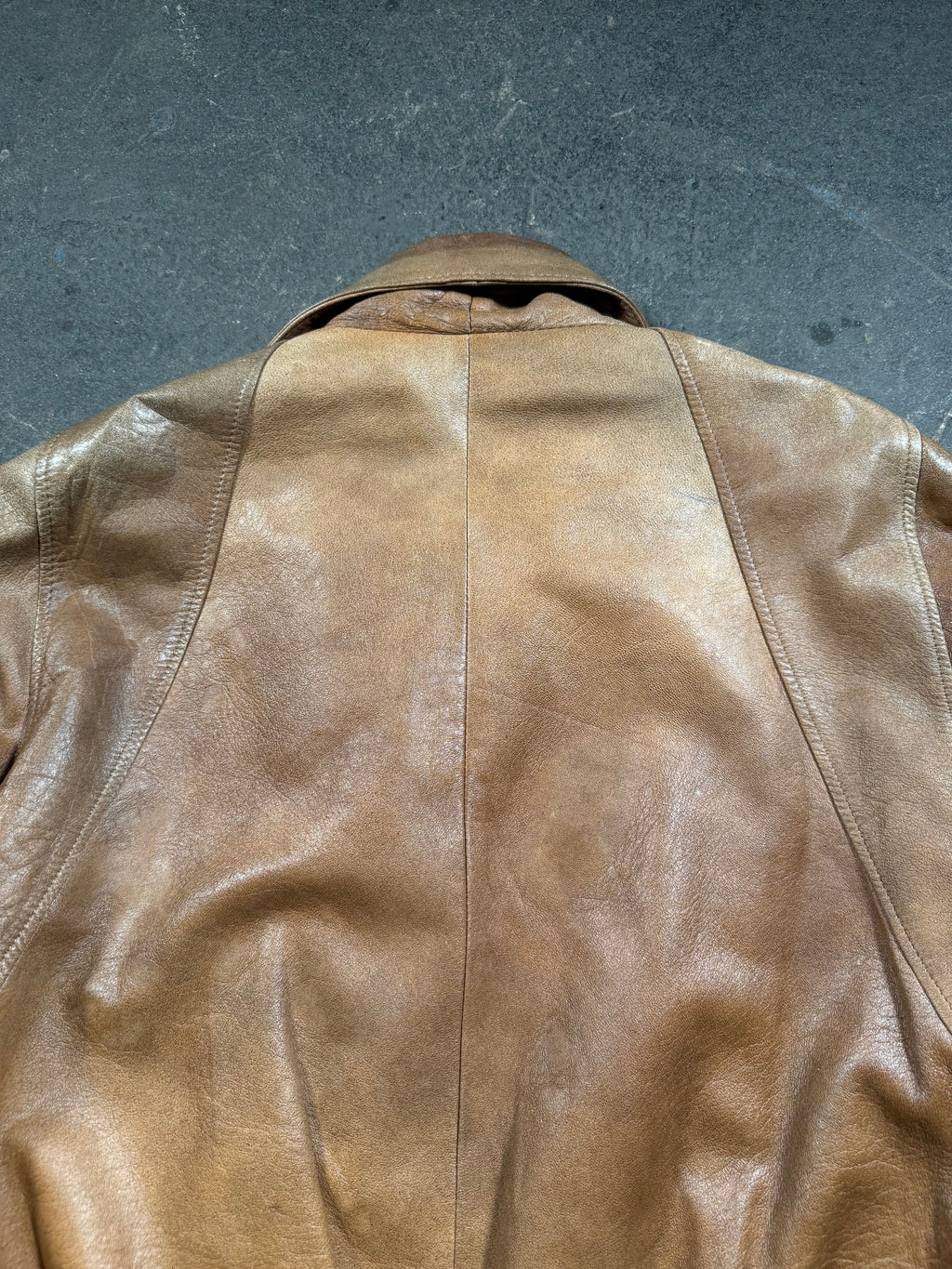 Vintage Leather Jacket | Vintage Leather Jacket Aviator | 80's / 90's | L